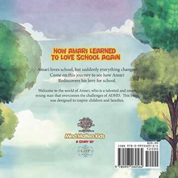 How Amari Learned To Love School Again: A Story About ADHD (Mind Matters Kids)