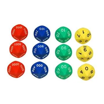 Learning Advantage 7429 Place Value Dice Set - Engage Kids in Math!
