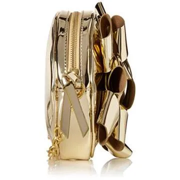 Betsey Johnson Wrap Me Up Crossbody Bag, Gold