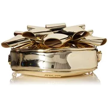 Betsey Johnson Wrap Me Up Crossbody Bag, Gold