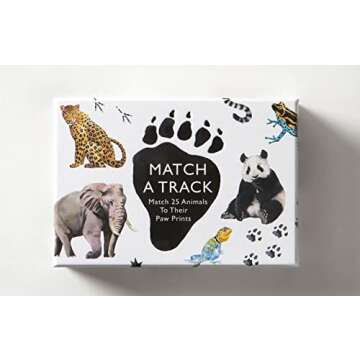 Match a Track: Match 25 Animals to Their Paw Prints