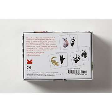 Match a Track: Match 25 Animals to Their Paw Prints