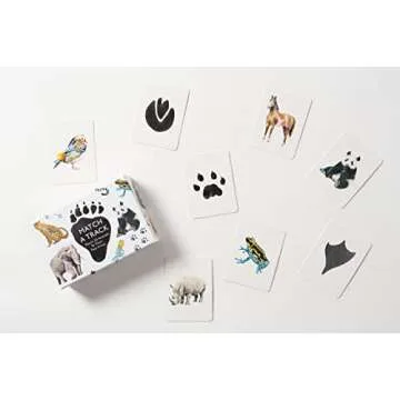 Match a Track: Match 25 Animals to Their Paw Prints