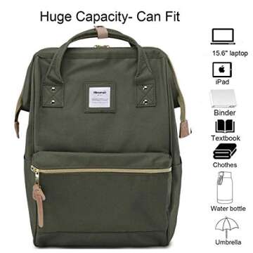 Stylish Himawari Laptop Backpack for Work & Travel