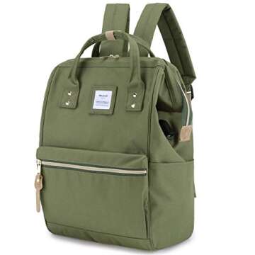 Stylish Himawari Laptop Backpack for Work & Travel