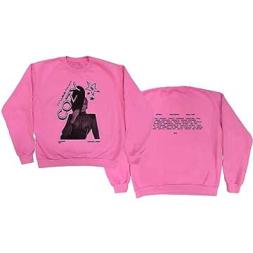 Beyoncé Unisex-Adult Standard Official Renaissance World Tour Merch Cozy Crewneck Sweatshirt
