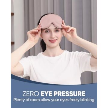 Comfortable MZOO Sleep Eye Mask for Side Sleeper