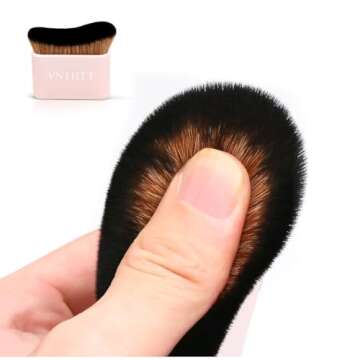 Self Tanner Brush by VNIHTT for Flawless Tan Applications