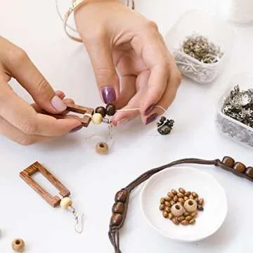 Hemptique 100% Hemp Cord Spool - 62.5 Meter Hemp String - Made with Love - No. 20 ~ 1mm Cord Thread for Jewelry Making, Macrame, Scrapbooking, DIY, & More - White