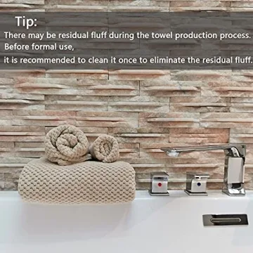 YTYC Extra Large Quick Dry Soft Microfiber Towel Set