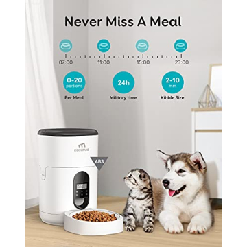 Eccomas Automatic Feeder for Cats - Hassle-Free Feeding Solution