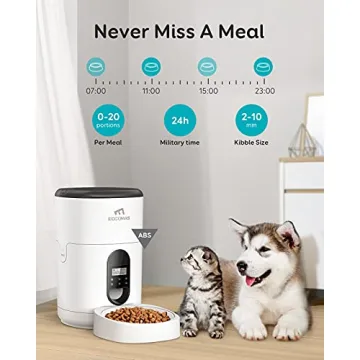 Eccomas Automatic Feeder for Cats - Hassle-Free Feeding Solution