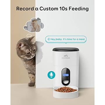 Eccomas Automatic Feeder for Cats - Hassle-Free Feeding Solution