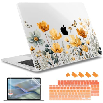 May Chen Wildflowers Case for MacBook Air 13 Inch (M1) - Sleek Style