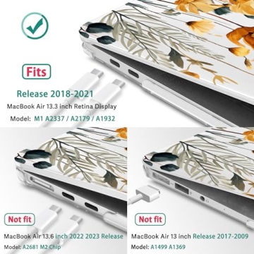 May Chen MacBook Air 13 Inch Case - Wildflowers Design