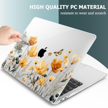May Chen MacBook Air 13 Inch Case - Wildflowers Design