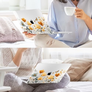 May Chen MacBook Air 13 Inch Case - Wildflowers Design