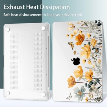 May Chen MacBook Air 13 Inch Case - Wildflowers Design