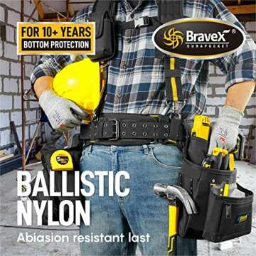 Bravex Tool Belt Suspenders