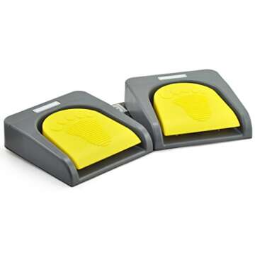 iKKEGOL USB Double 2 Foot Switch Control Pedal for Customized Key Functions