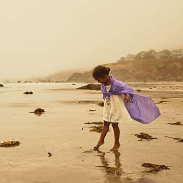 Sarah's Silks Purple Playsilk - 100% Silk, Montessori and Waldorf Toys, Bright Colored Play Scarves for Toddlers to use for Pretend Play