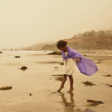 Sarah's Silks Purple Playsilk - 100% Silk, Montessori and Waldorf Toys, Bright Colored Play Scarves for Toddlers to use for Pretend Play