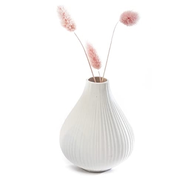 Chive Frost Ceramic Flower Vase Set of 6 for Stylish Decor