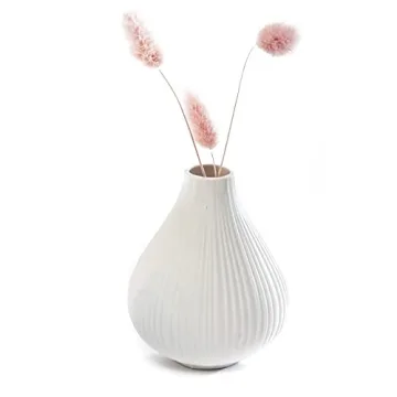 Chive Frost Ceramic Flower Vase Set of 6 for Stylish Decor