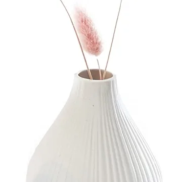 Chive Frost Ceramic Flower Vase Set of 6 for Stylish Decor