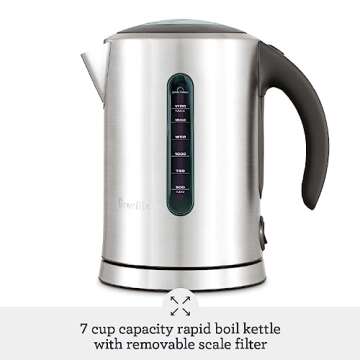 Breville Soft Top Pure Kettle: Efficient and Elegant Design