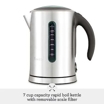 Breville Soft Top Pure Kettle: Efficient and Elegant Design