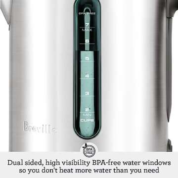 Breville Soft Top Pure Kettle: Efficient and Elegant Design