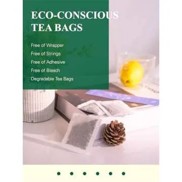 GLDNT Organic Decaf Green Tea Bags - 100 Count