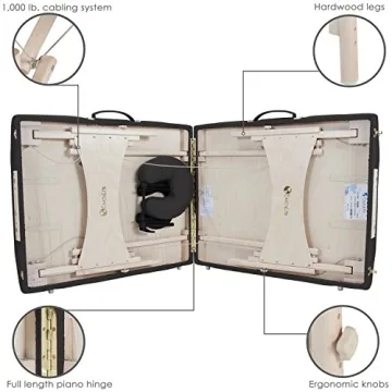 EARTHLITE Harmony DX Portable Massage Table with Face Cradle