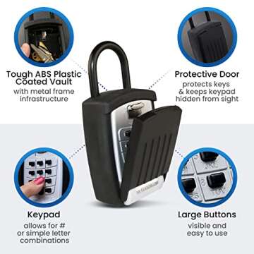 KeyGuard SL-500 Lock Box | Secure Key Storage Solution