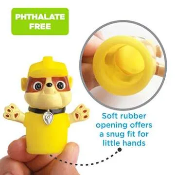 Nickelodeon Paw Patrol Finger Puppets for Bath Fun
