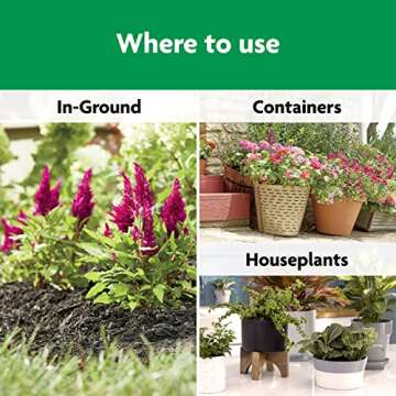 Miracle-Gro Shake 'N Feed All Purpose Plant Food, For In-Ground and Container Plants, Feeds for up to 3 Months, 1 lb.