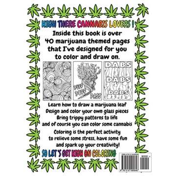 Color Me Cannabis: Marijuana Themed Coloring Book