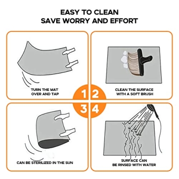 DAGAHE Hello Fall Welcome Mat – Autumn Pumpkin Design