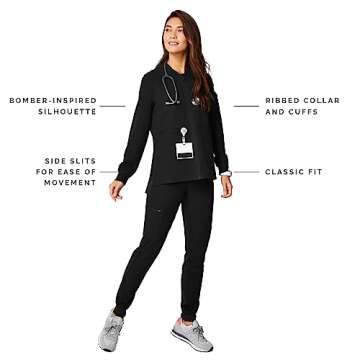 FIGS Bellery Scrub Jacket for Women - Unmatched Comfort and Functionality