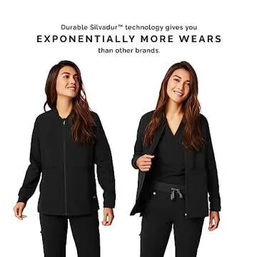 FIGS Bellery Women's Scrub Jacket - Stylish Comfort