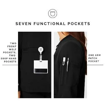 FIGS Bellery Women's Scrub Jacket - Stylish Comfort