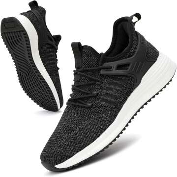 SDolphin Men's Running Shoes - Breathable Comfort, Non-Slip Design