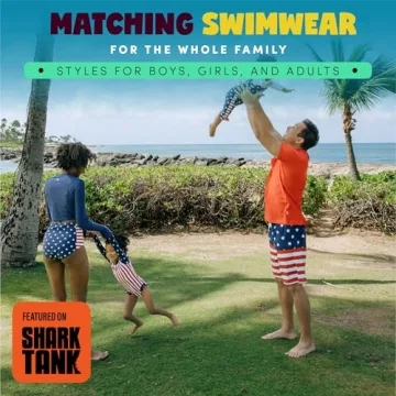 SwimZip Boys UPF 50+ Long-Sleeve Swimsuit Sun Protection