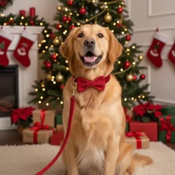 Custom Dog Collar with Engraved Name and Durable Buckle