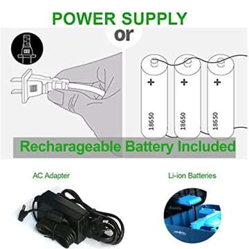 IDOGMATE Automatic Dog Ball Launcher - Rechargeable Tennis Ball Thrower for Big/Medium-Sized Dogs - ...