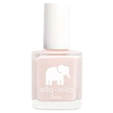 ella+mila Professional Nail Polish Set - Quick Dry Nail Polish - Long-Lasting & Chip Resistant Nail Polish Kit (Love Collection - French Manicure 2 Pack - 0.45 fl oz each)