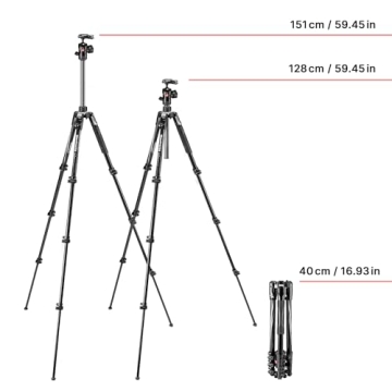 Manfrotto Befree Advanced Lever Tripod - Lightweight & Sturdy