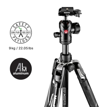 Manfrotto Befree Advanced Lever Tripod - Lightweight & Sturdy