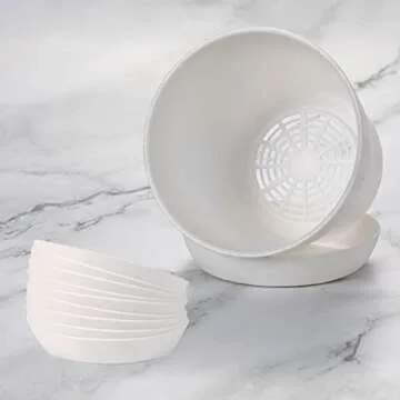 Vibrant TDHDIKE Plastic Planters - 10 Durable Pots